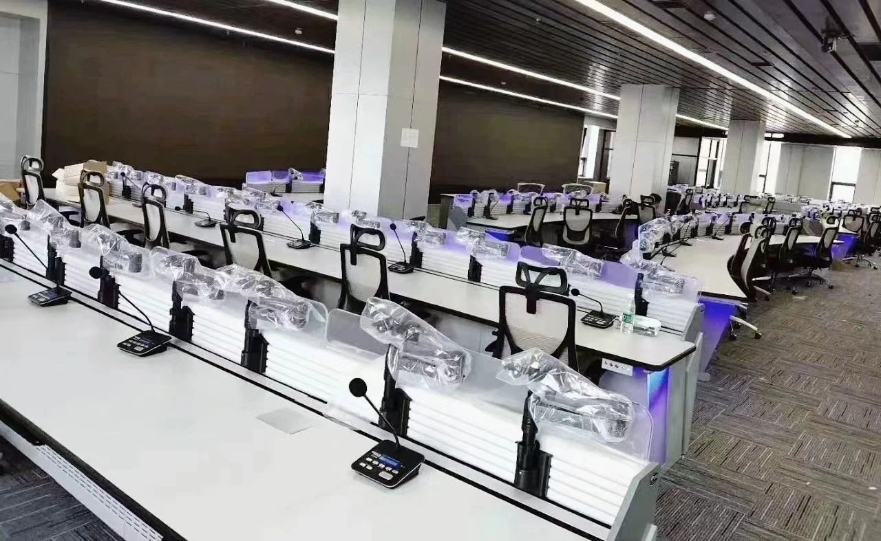 PP电子会议扩声系统工程产品利用于某大数据指挥中心！